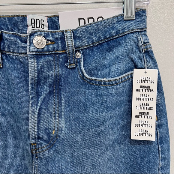 Urban Outfitters BDG NWT Slim Straight High Rise Jeans in Light Wash, Size 27 - Picture 2 of 11